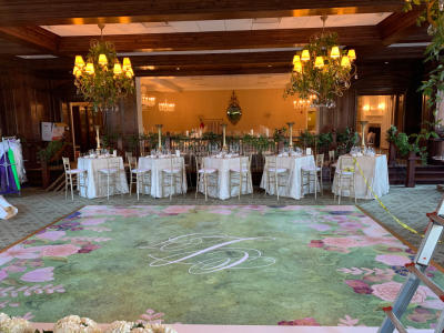 Full Color Floral Print at The Country Club in Pepper Pike OH for our friends at HeatherLilly